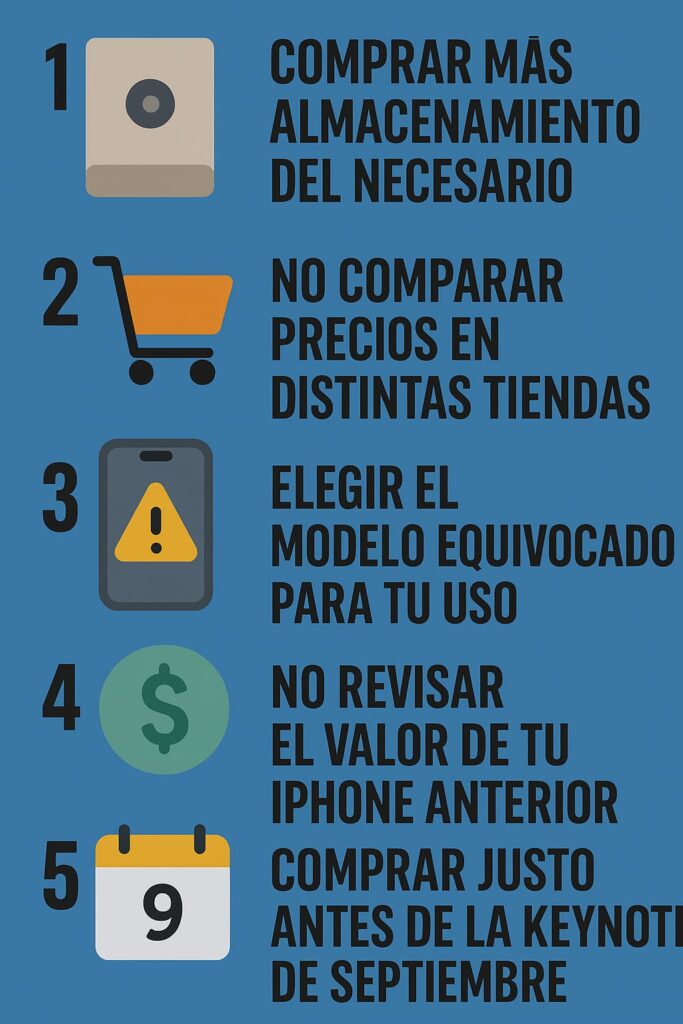 Errores comunes al comprar un iPhone 1 errores comunes al comprar un iphone